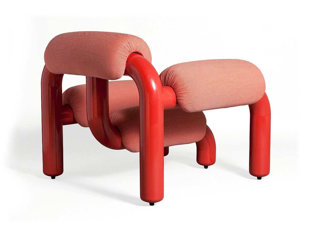 Кресло из стали и ткани Nola Industrier LOBSTER ARCH-00057172 - Вид №1