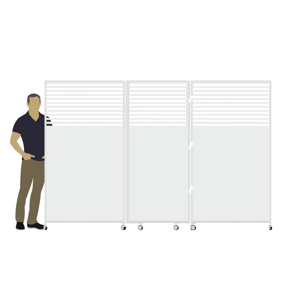 Закрывающаяся офисная перегородка с колесами STUDIO T Twist ARCH-00119694 - Вид №4