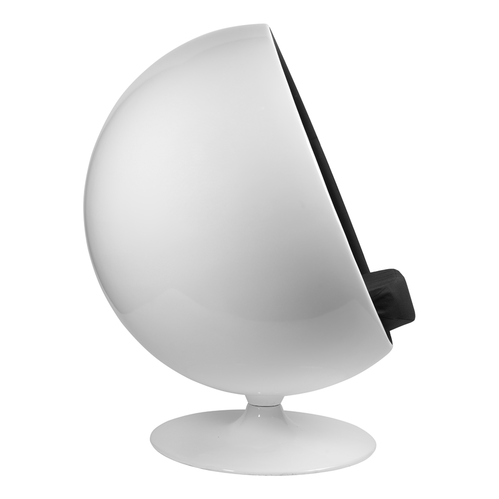 Кресло Eero Aarnio Style Ball Chair черное SOHO DESIGN ДИЗАЙНЕРСКИЕ, EERO BALL 131528 Черный  - Вид №1