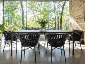 Прямоугольный садовый стол