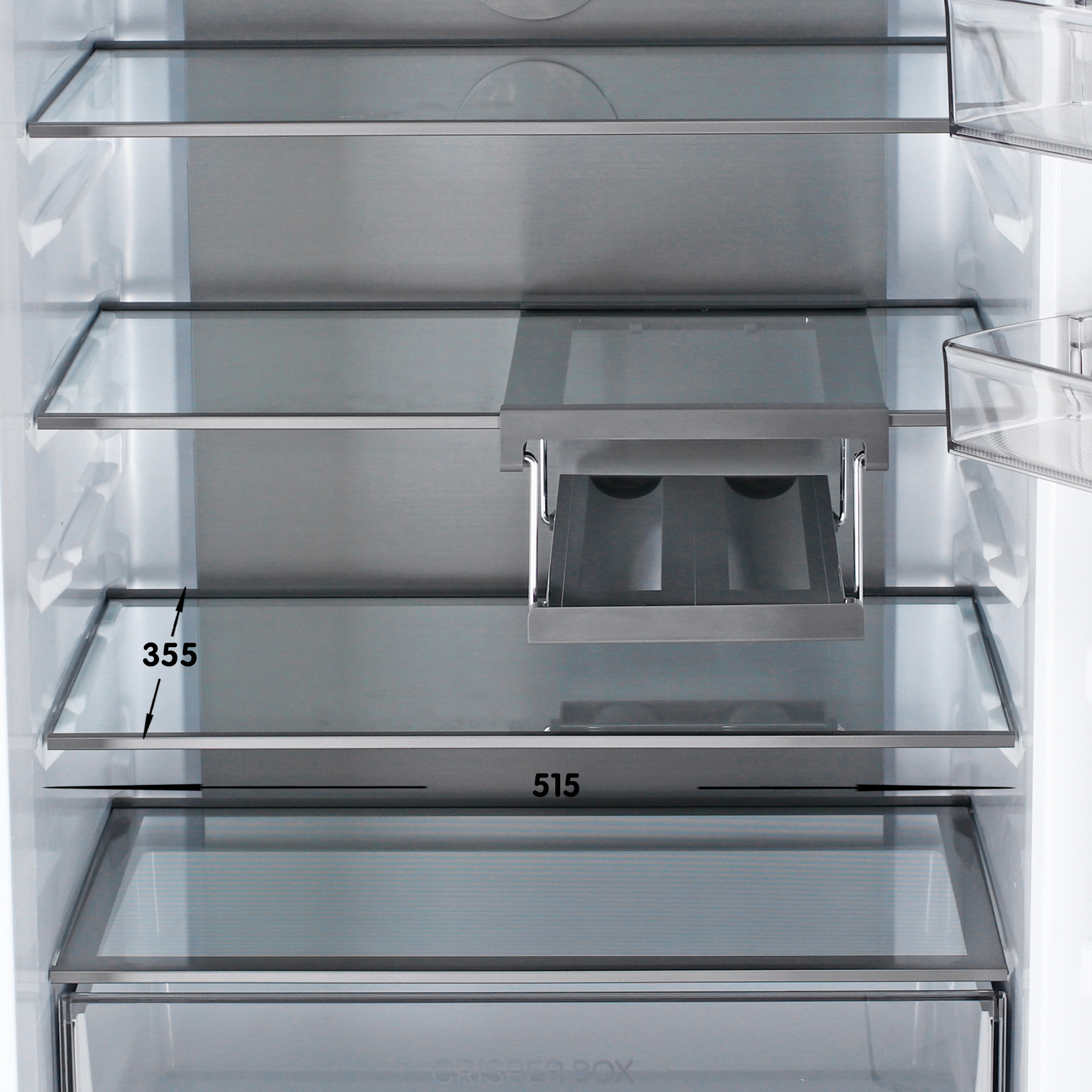 9142714 Холодильник с морозильником   Eigen Stark R01B черный STDN-0013929 - Вид №8