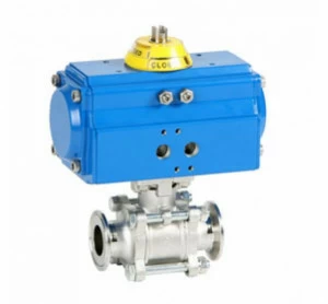 GENEBRE 5013 04 126 ЗАЖИМ ШАРОВОГО КЛАПАНА 3 ЧАСТИ С ПНЕВМАТИЧЕСКИМ ПРИВОДОМ GNP