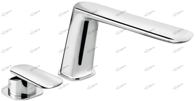 Fir Italia Однорычажный комплект для ванны на 2 отверстия Dynamica 88 8848362