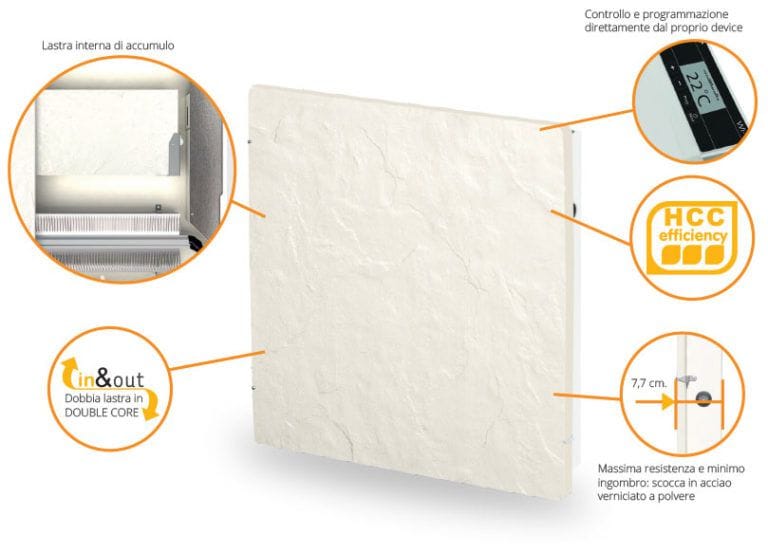 Электрический радиатор для облучения и накопления ATH Italia электрические обогреватели для накопления ARCH-00075382 - Вид №6