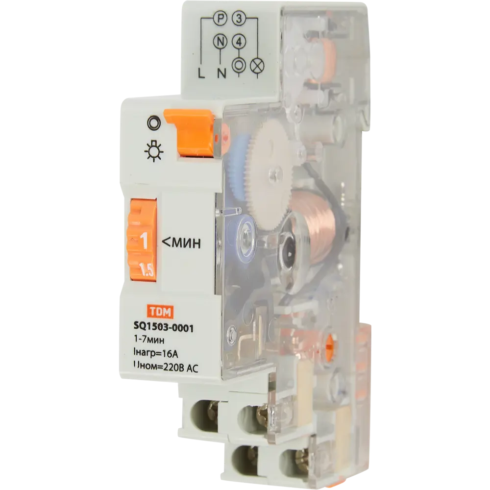 Таймер лестничный TDM Electric для автоматического управления освещением 84399569 STLM-0049338