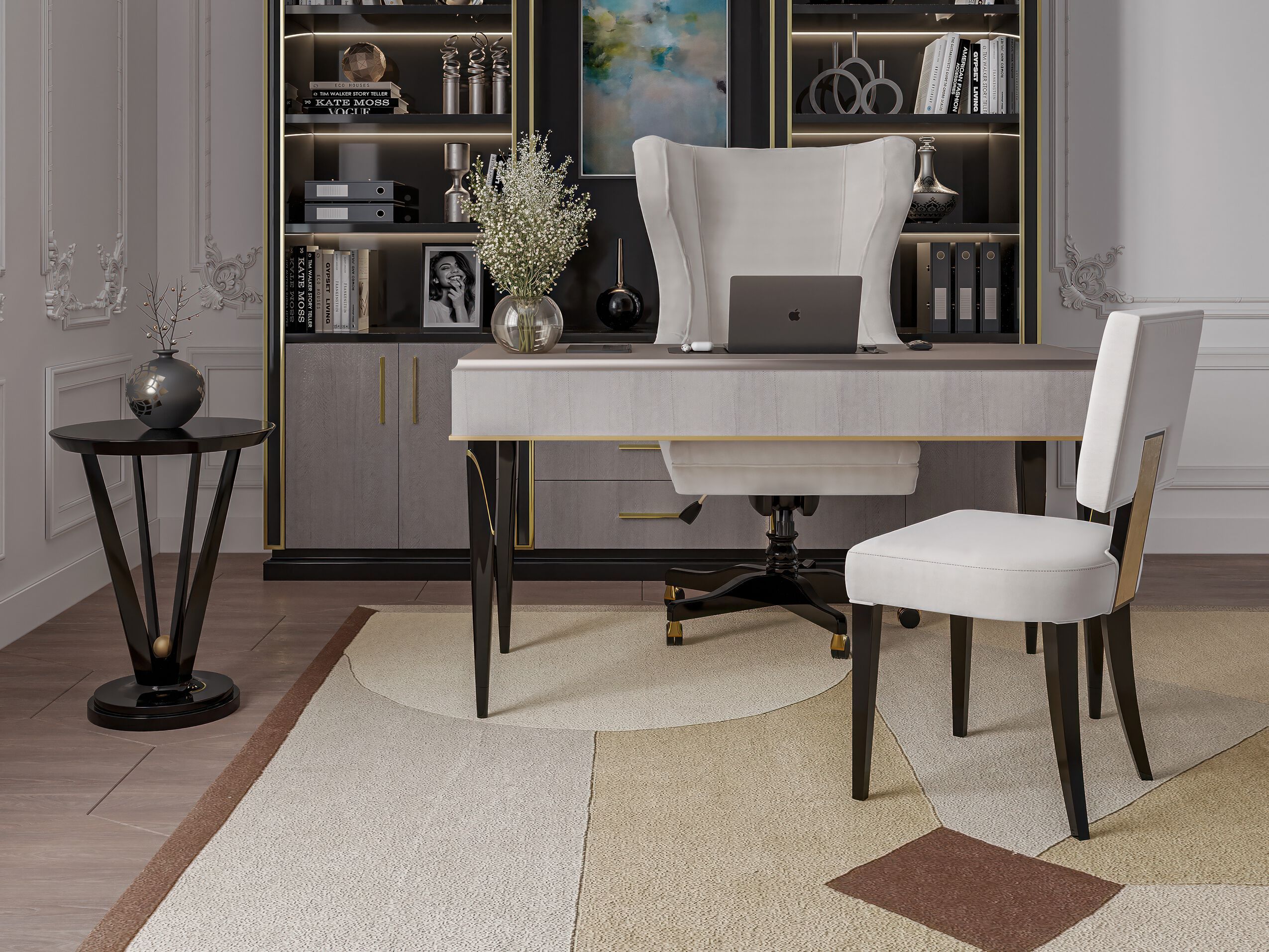 Мягкий стул из ткани GUERRA VANNI Studio Privè ARCH-00022281 - Вид №2