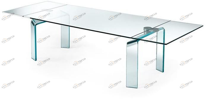 Reflex Раздвижной прямоугольный стеклянный стол Policleto sun-id-1498732