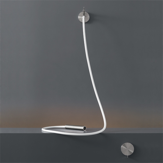 ручной душ с кронштейном и подключением воды, регулируемый и съемный душевая головка с конической дождевой струей диаметр 26 мм  AST10 CEADESIGN  - Вид №2