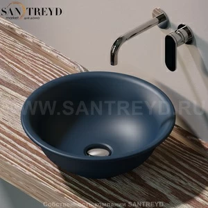 BL42L7016 Накладная раковина на столешницу  круглая Ceramica Flaminia Boll
