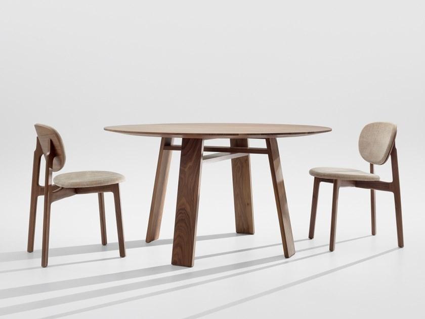 ZEITRAUM Круглый деревянный стол Bondt sun-id-1416358 - Вид №1