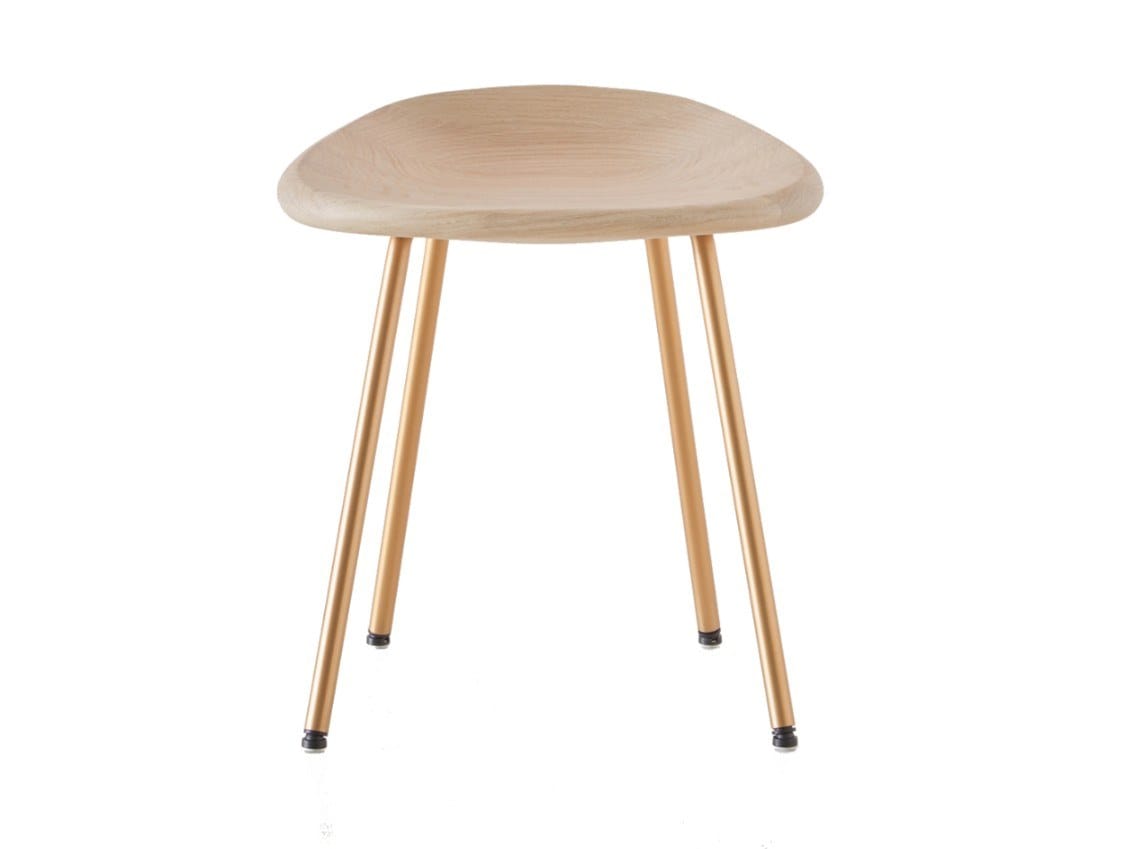 Стул из стали и дерева BassamFellows ARCH-00130552 - Вид №1