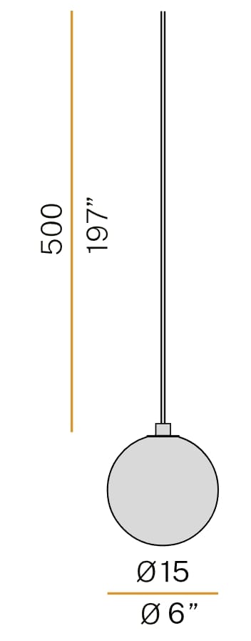 Выдувное стекло светодиодный подвесной светильник Panzeri Murané ARCH-00137276 - Вид №16