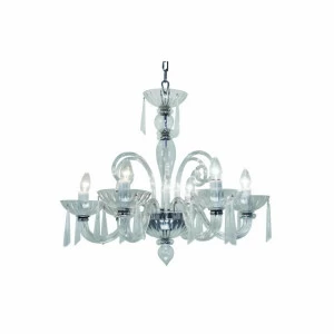 Люстра Clear 5749 прозрачная 5728 PUSHA ДИЗАЙНЕРСКИЕ, PUSHA 061494 Прозрачный