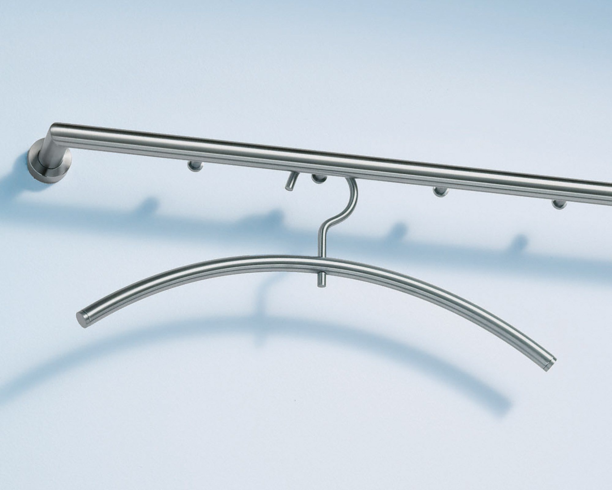 Настенная вешалка из нержавеющей стали SCHNEEWEISS interior Шерпа ARCH-00093522 - Вид №2