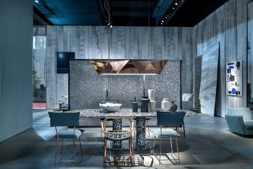 BAXTER Прямоугольный мраморный стол Matera sun-id-1380858 - Вид №1