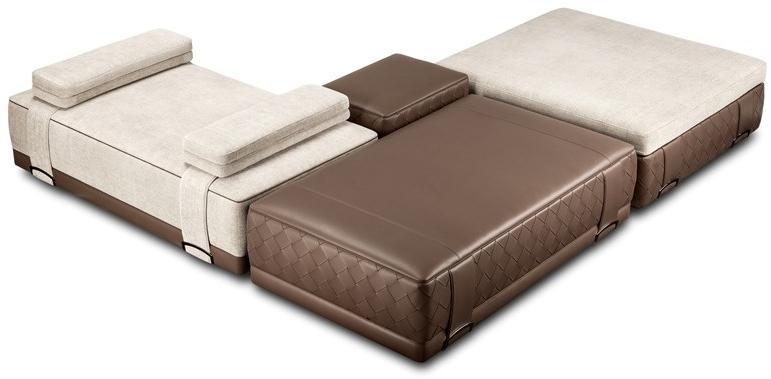 Poltrona Frau Прямоугольный пуф из ткани La collezione - mobili e complementi sun-id-1480978 - Вид №4