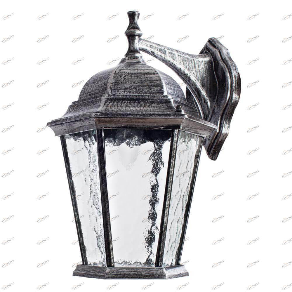 Уличный настенный светильник металлический серый Arte Lamp Genova 1BS A1202AL-1BS ARTE LAMP ПОД СТАРИНУ, ФОНАРЬ 00-3897331 Серый 
