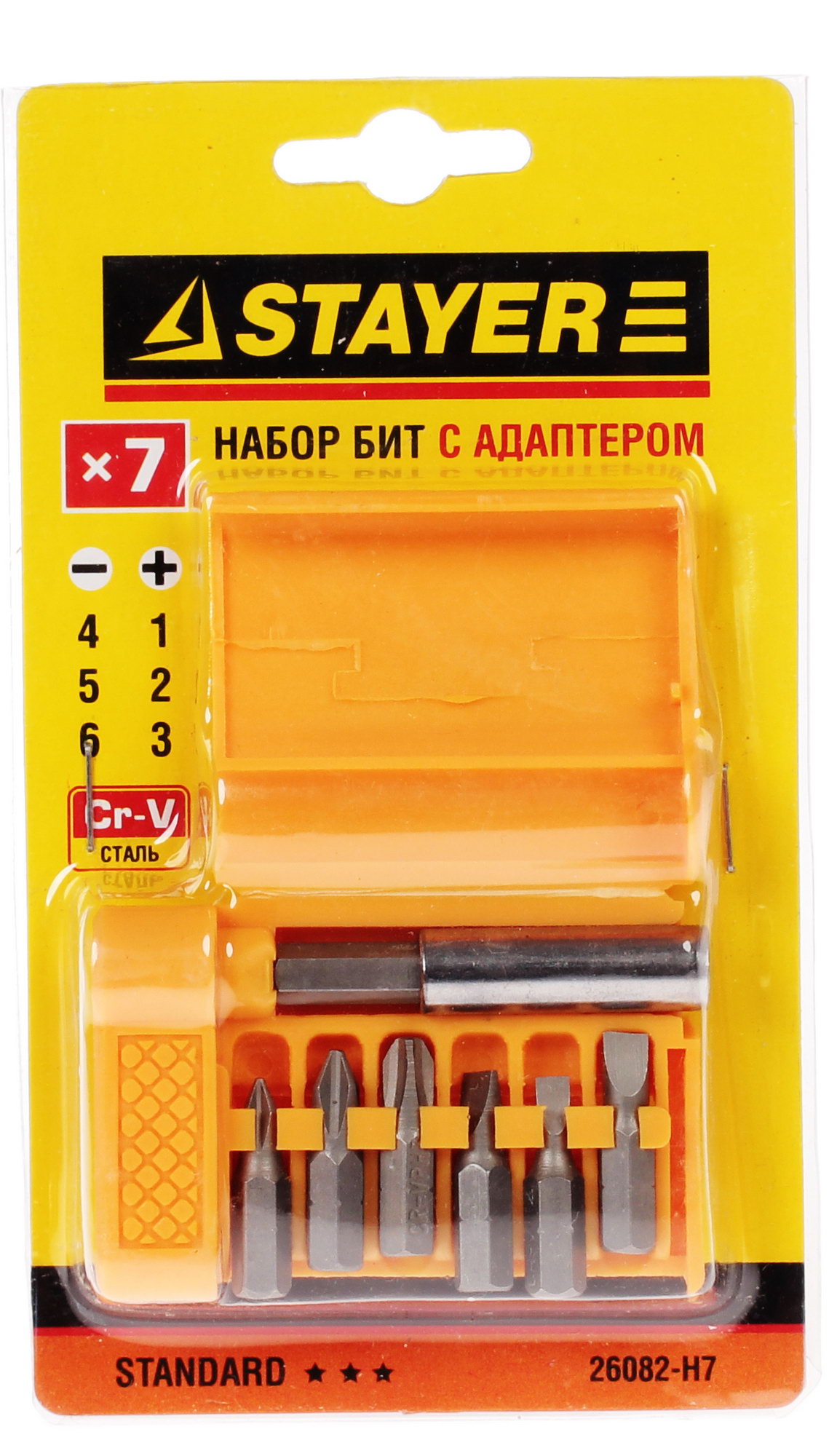 Набор бит STAYER 26082-H7 1065161 STDN-0099004