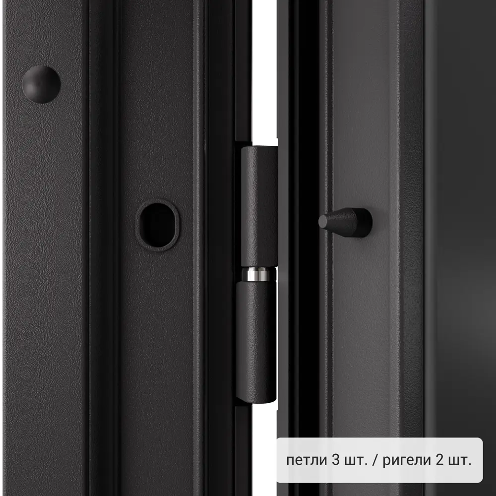 Дверь входная металлическая Фолд рид 950 мм левая цвет серый TOREX STLM-2053598 - Вид №3