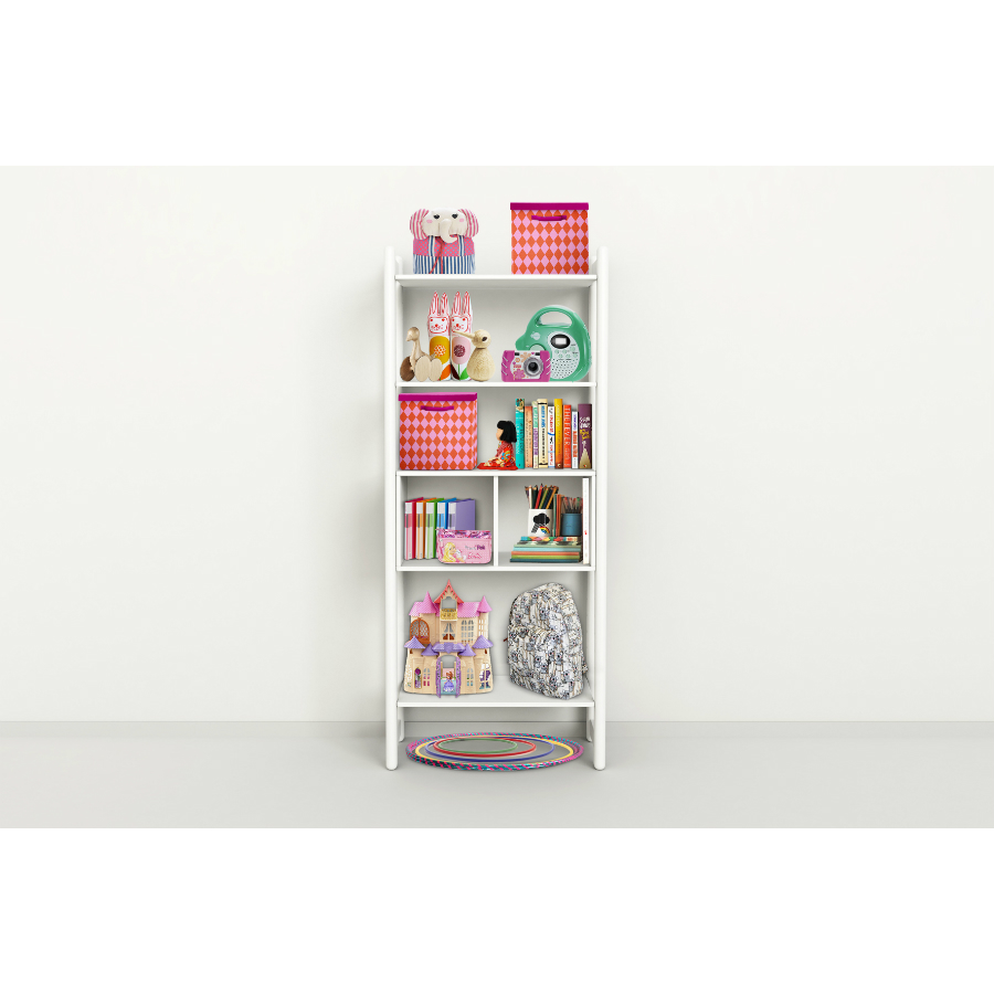 Гарнитур Maxi A, 1 полка и 1 книжный шкаф, белый Flexa 812650440 - Вид №2