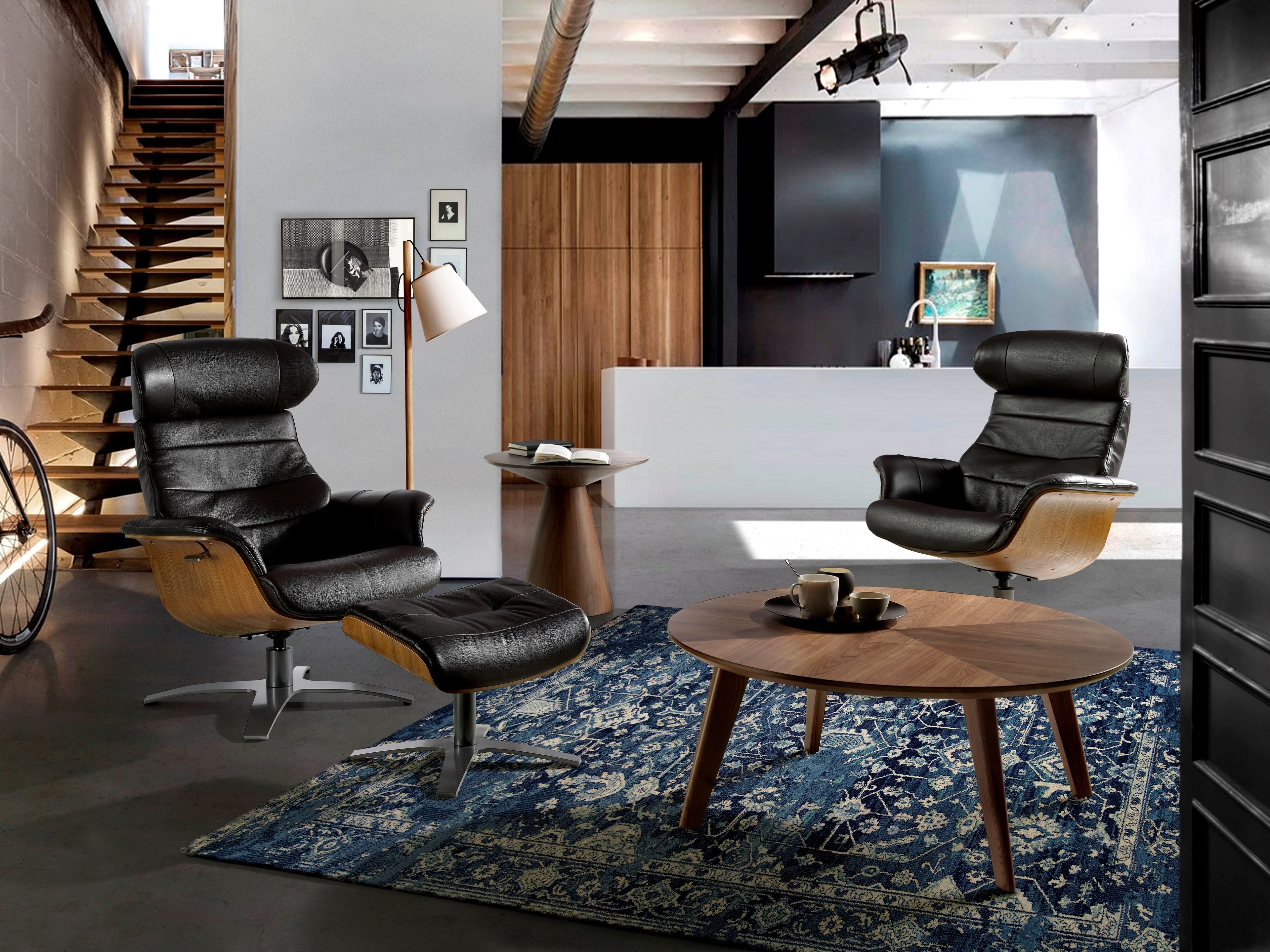 Кожаное кресло с подлокотниками Angel Cerda Nature Life ARCH-00027820 - Вид №8