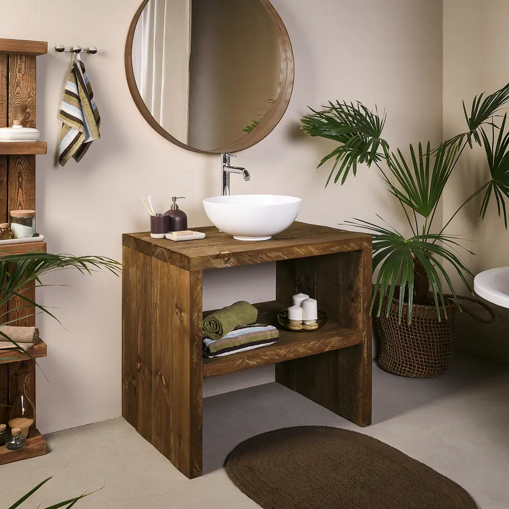 Стакан для зубных щёток Moroshka Naturel керамика цвет бежевый 84683490 STLM-2066004 - Вид №7