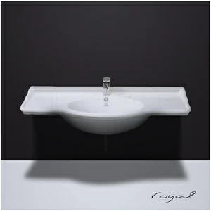 40127 Подвесная раковина настенная прямоугольная Althea Ceramica  белая