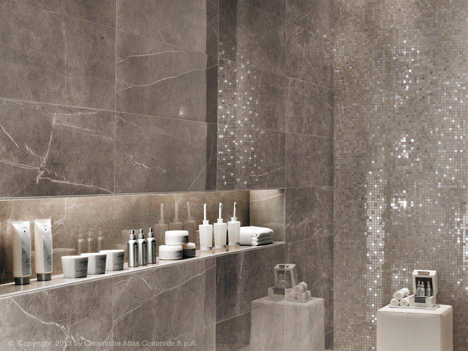 Белая паста керамическая мозаика Atlas Concorde ARCH-00031452 - Вид №2