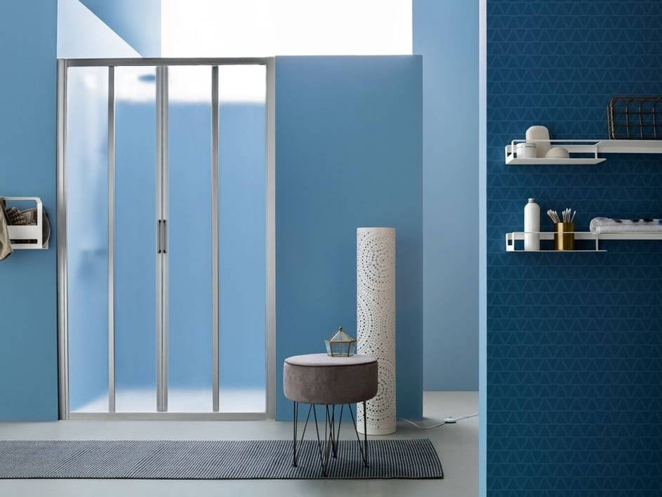 Нишевая душевая кабина с сильфонной дверью ARBLU Меркурий ARCH-00112113