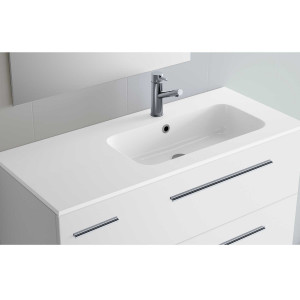 25506 SALGAR Раковина на заказ SOFIA 1405 Тумба слева MINERALMARMO 1405 x 15 x 460