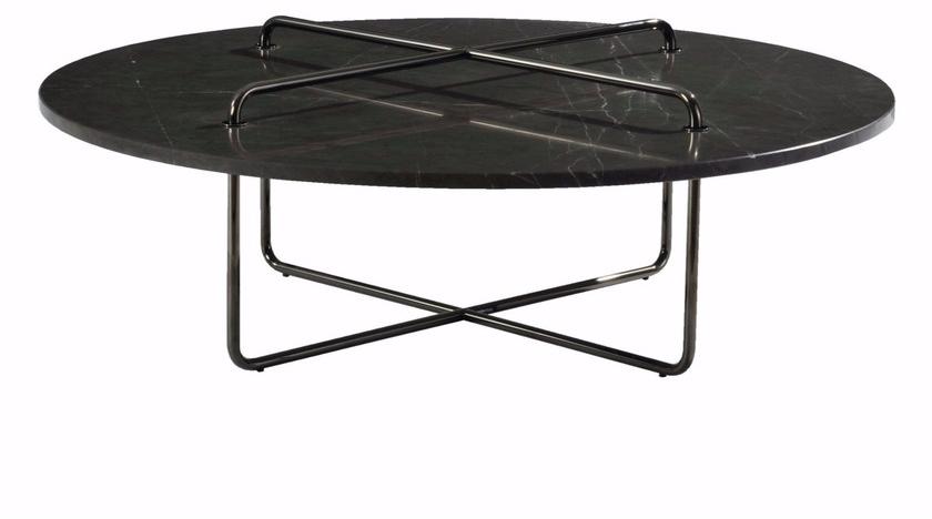 Roche Bobois Круглый журнальный столик из мрамора sun-id-1402471 - Вид №1