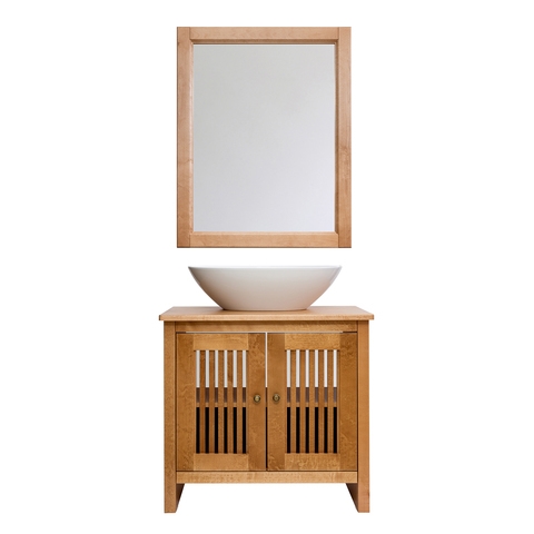 ORANGE зеркало Capri-2 75см цвет: тик sun-id-1517220 - Вид №1