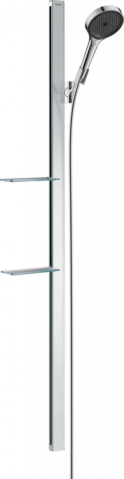 27673000 Rainfinity Душевой набор 130 3jet со штангой 150 см и полками Hansgrohe 