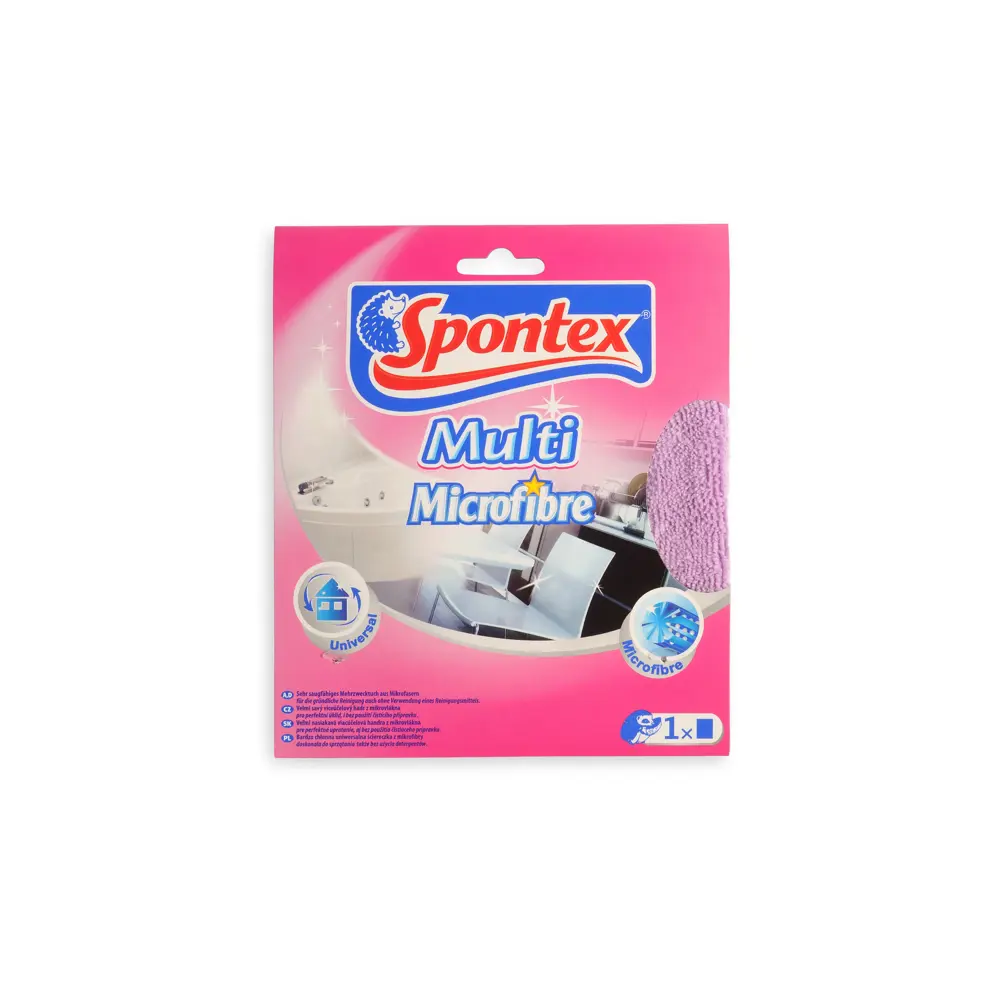 Тряпка из микроволокна Spontex Multi 1 шт 84177036 STLM-2038966  - Вид №4