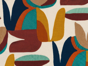 Хлопчатобумажная ткань с графическим рисунком