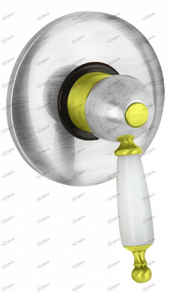 Смеситель MIGLIORE Oxford ML.OXF-6330.CRDO для душа скрытого монтажа - хром/золото ML.OXF-6330.bi.CRDO