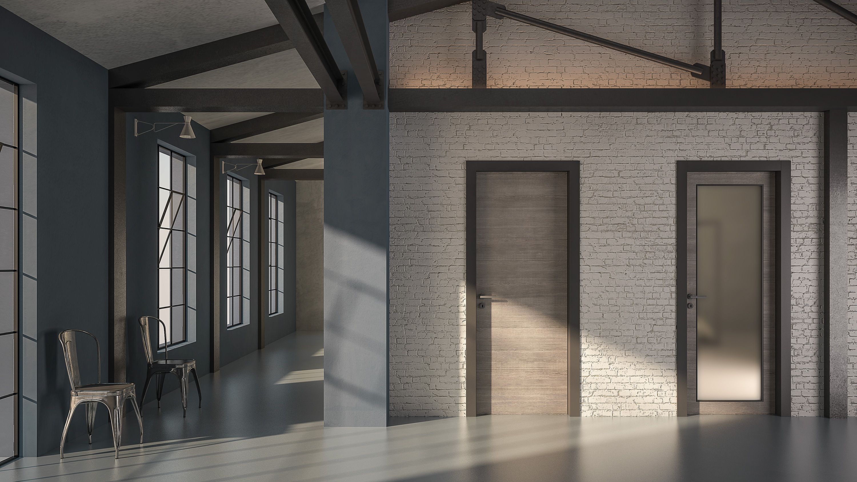 Распашная дверь из лиственницы FBP Адель ARCH-00139531 - Вид №1