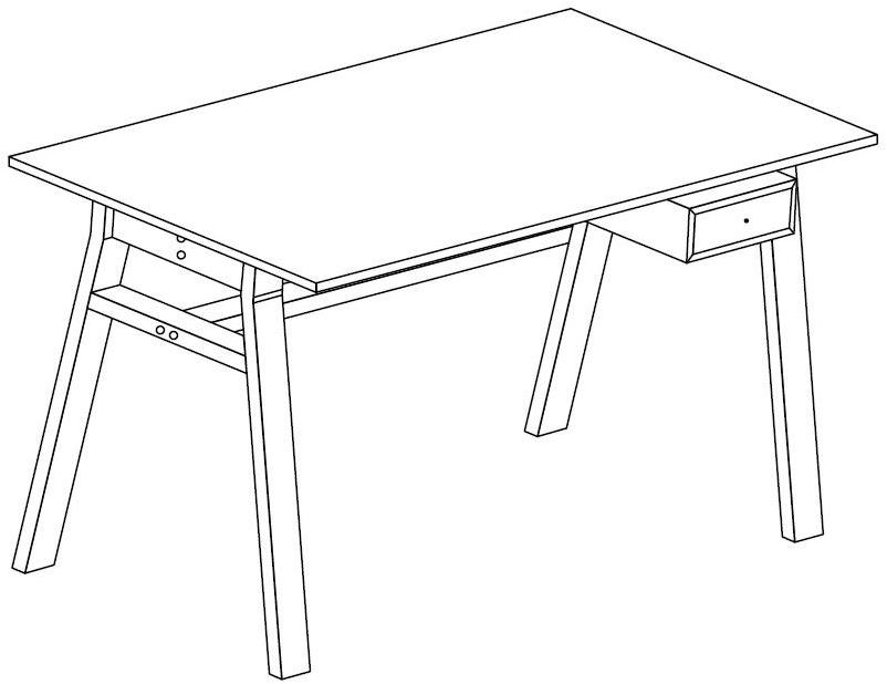 IFT Письменный стол sun-id-1471839 - Вид №2