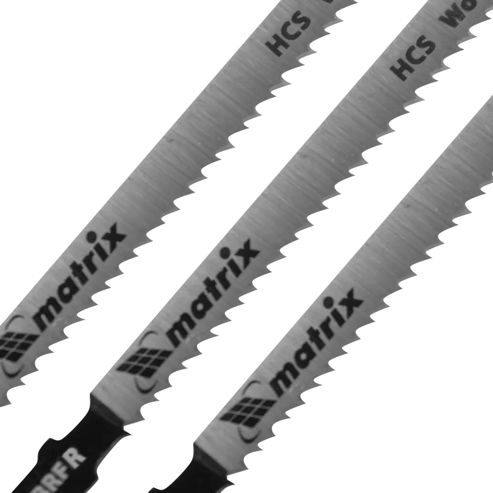 Пилка для лобзика по дереву Matrix T101BR чистый рез, 3 шт. 84865347 STLM-2205206  - Вид №1