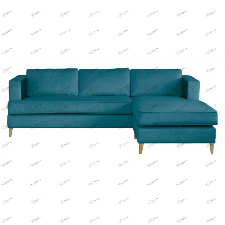 Диван Groove угловой бирюзовый ICON DESIGNE ДИЗАЙНЕРСКИЕ, GROOVE 178055 Голубой 