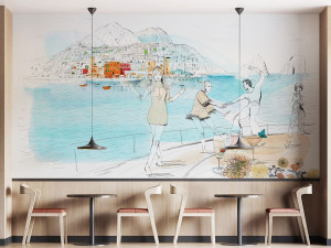 Carta da parati PVC free, eco-friendly, lavabile