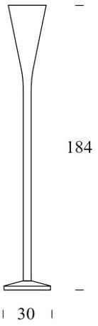 FontanaArte Торшер светодиодный с диммером sun-id-1471967 - Вид №2