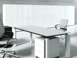 MDD Высокий офисный шкаф Crystal