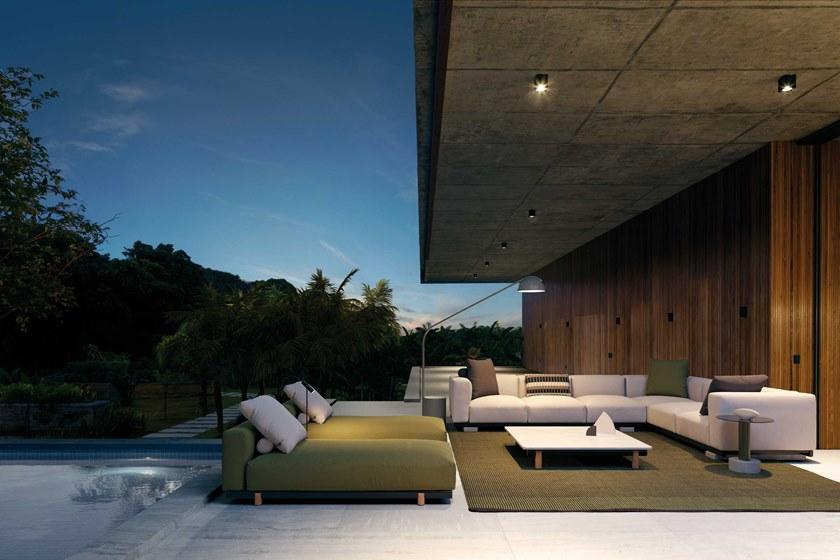 Kettal Напольный светодиодный торшер из алюминия Dots 34960 - Вид №1