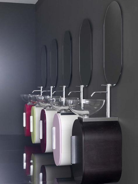 LASA IDEA Тумба под умывальник подвесная одинарная Flux_us sun-id-1419070 - Вид №1