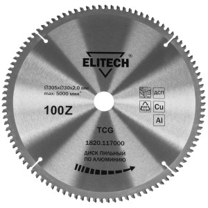 Диск пильный ELITECH 1820.117000 5489606