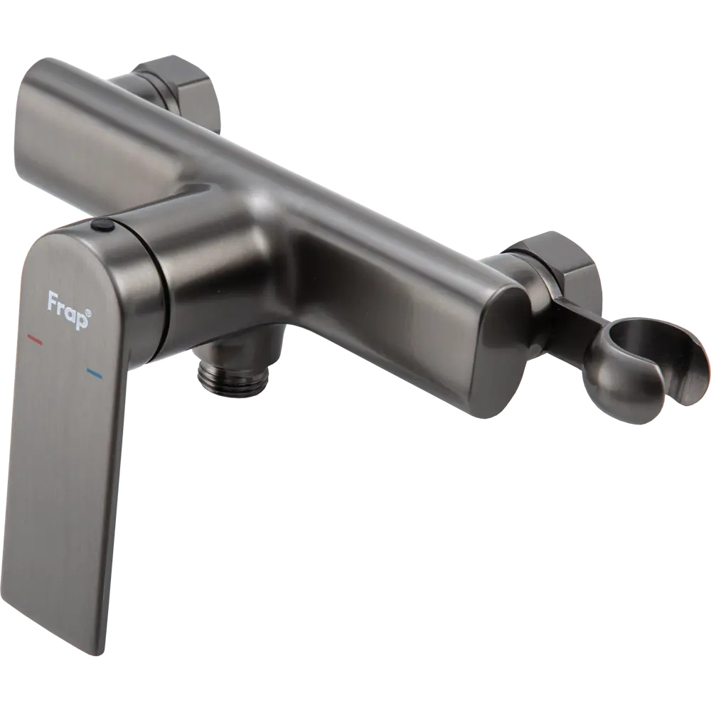 Гигиенический душ Frap Arne, набор со смесителем, цвет графит STLM-2080403 - Вид №1