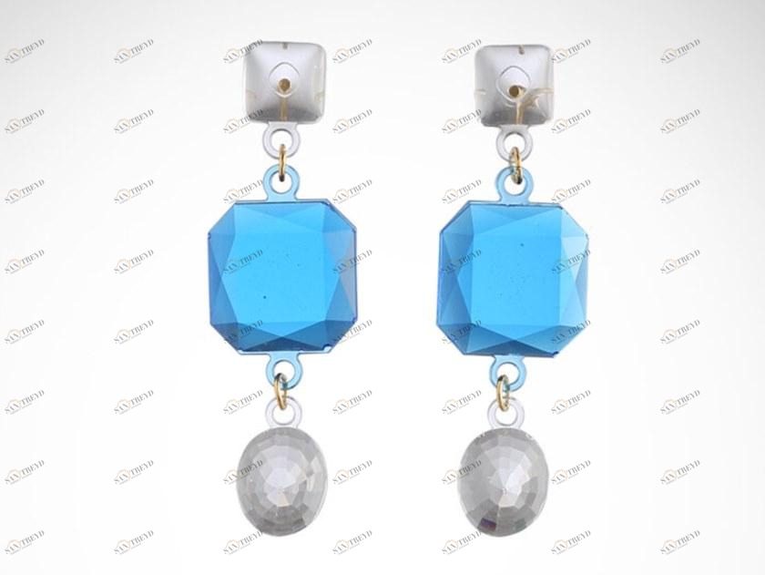 Corsi Design Серьги из смолы Crown Cjq-3002-01/02