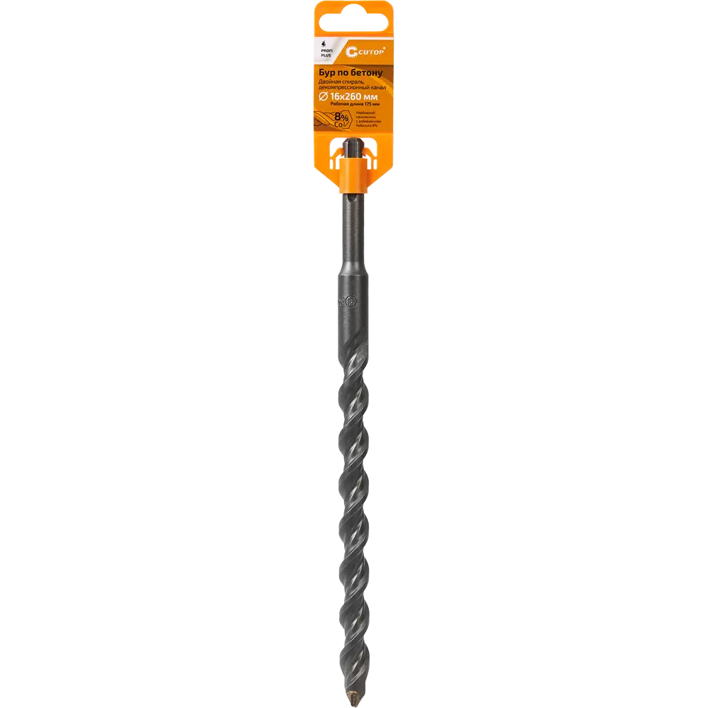 Бур по бетону SDS-plus Cutop 16x260 мм 82266907 STLM-2207827  - Вид №3