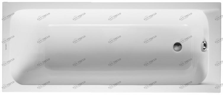 Duravit Встроенная акриловая ванна D-code 700098